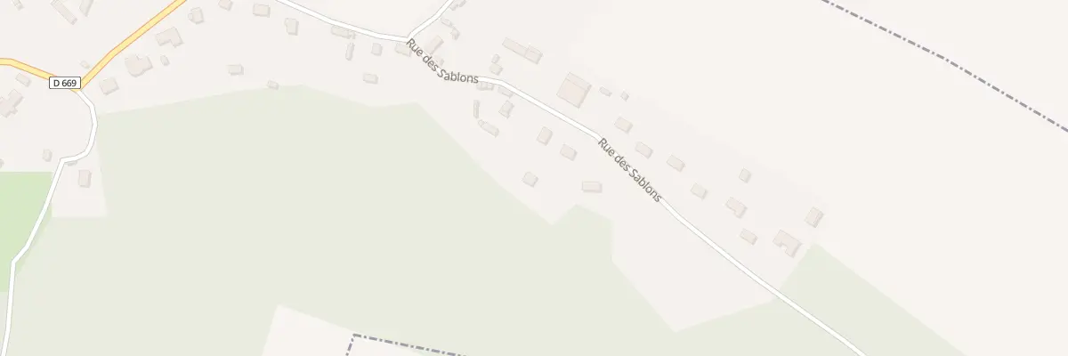 Plan du 26 Rue des Sablons à Cierrey