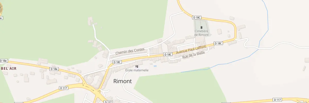Plan du 80 Village à Rimont