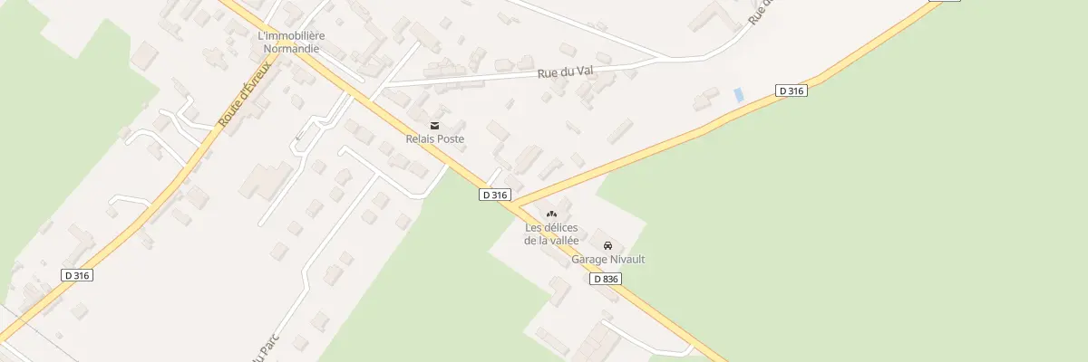 Plan du 3 Rte de Gaillon à Autheuil-Authouillet