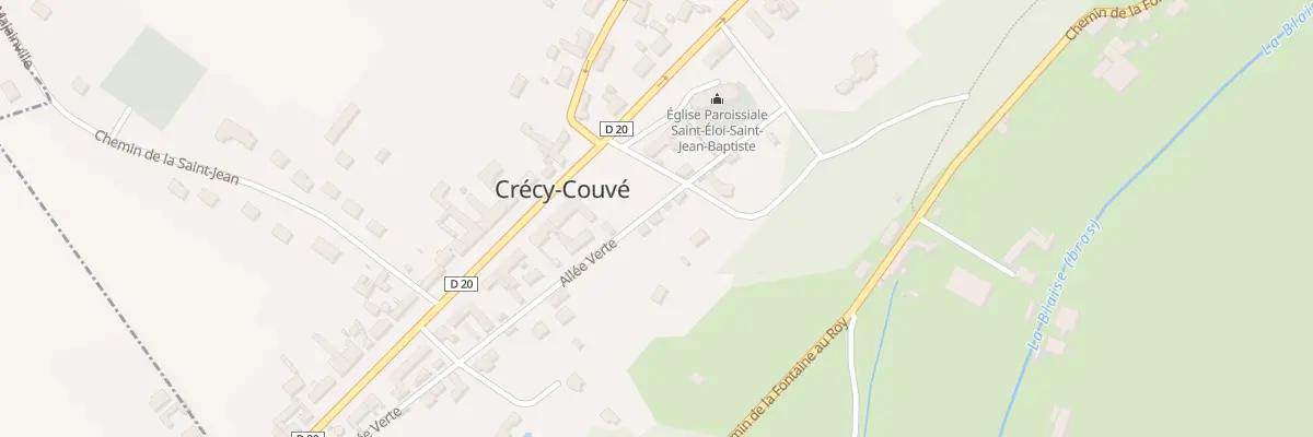 Plan du 10 All Verte à Crécy-Couvé