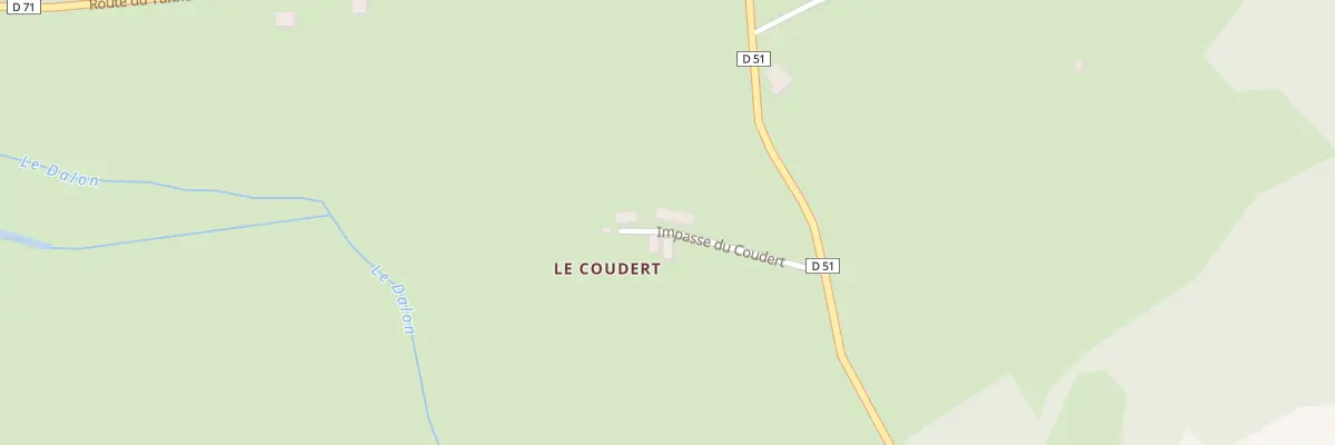 Plan du 5092 Le Coudert à Segonzac