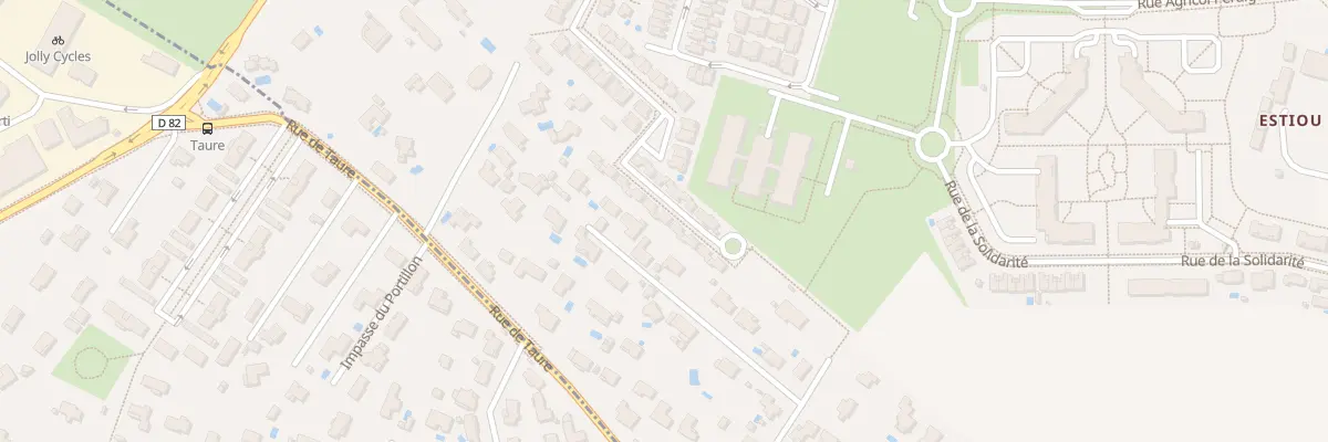 Plan du 47 Rue François Roux de Champagne à Plaisance-du-Touch