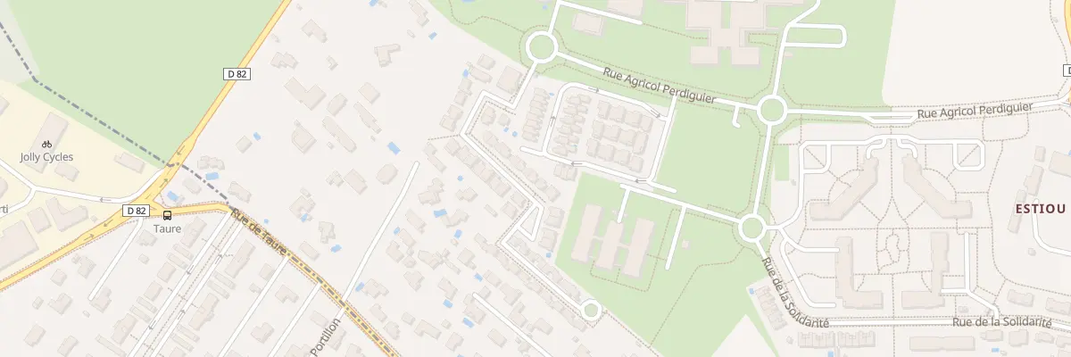 Plan du 22 Rue François Roux de Champagne à Plaisance-du-Touch