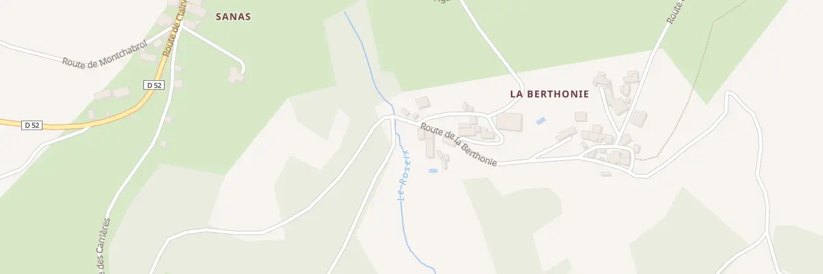 Plan du 5437 La Bertonie à Juillac