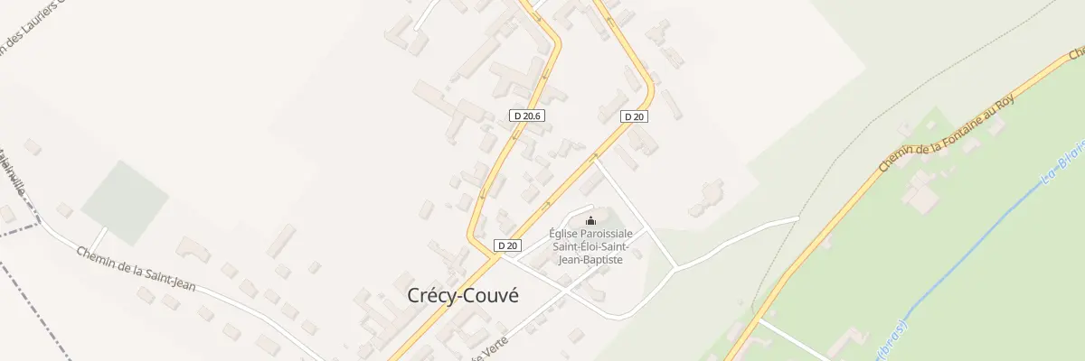 Plan du 35 Rue de l’Ancien Château à Crécy-Couvé