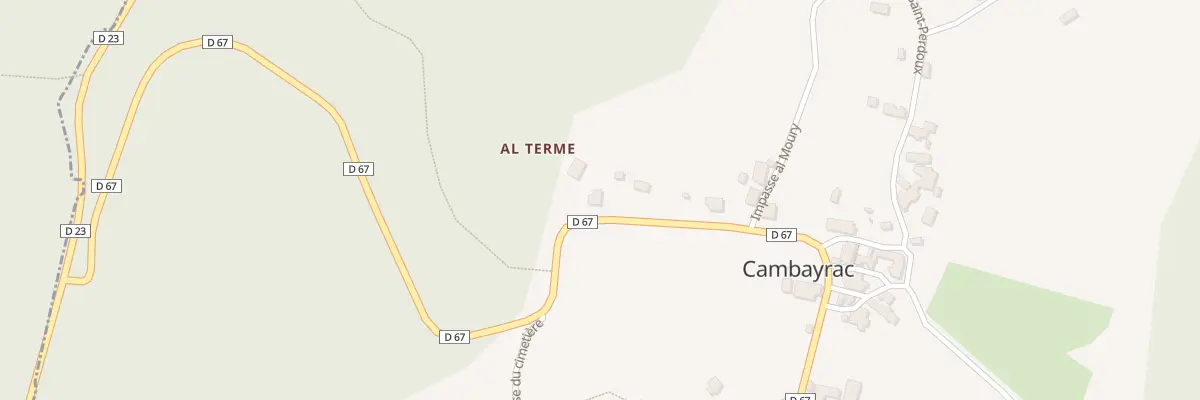 Plan du 5053 Al Terme à Cambayrac