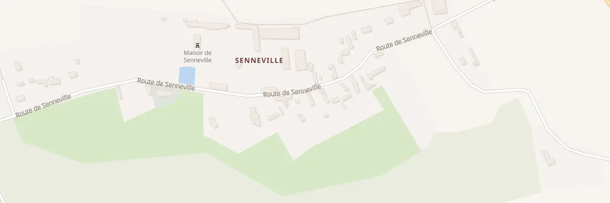 Plan du 13 Rte de Senneville à Amfreville-sous-les-Monts