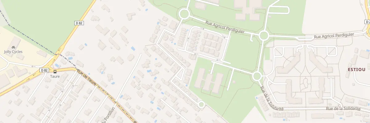 Plan du 24 Rue François Roux de Champagne à Plaisance-du-Touch