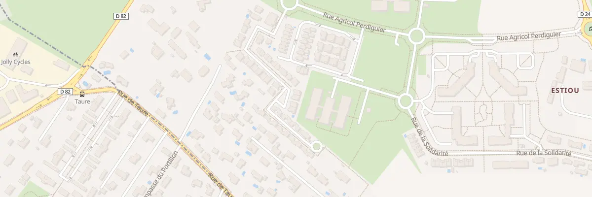 Plan du 30 Rue François Roux de Champagne à Plaisance-du-Touch