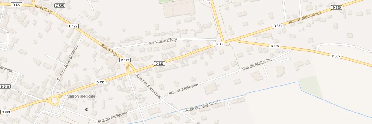 Plan du 30 Rue de Mousseaux à Saint-André-de-l’Eure