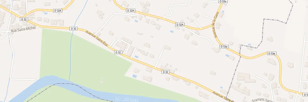 Plan du 22 Av Saint Eloi à Solignac