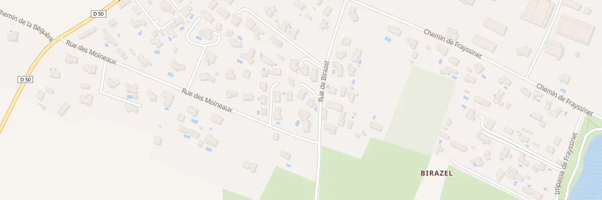 Plan du 30 Rue de Birazel à Plaisance-du-Touch