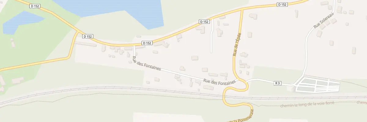 Plan du 3 Rue des Fontaines à Vert-en-Drouais