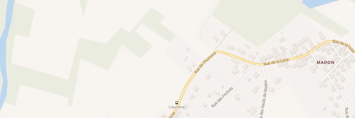 Plan du 7 Rue de l’Aumône à Candé-sur-Beuvron