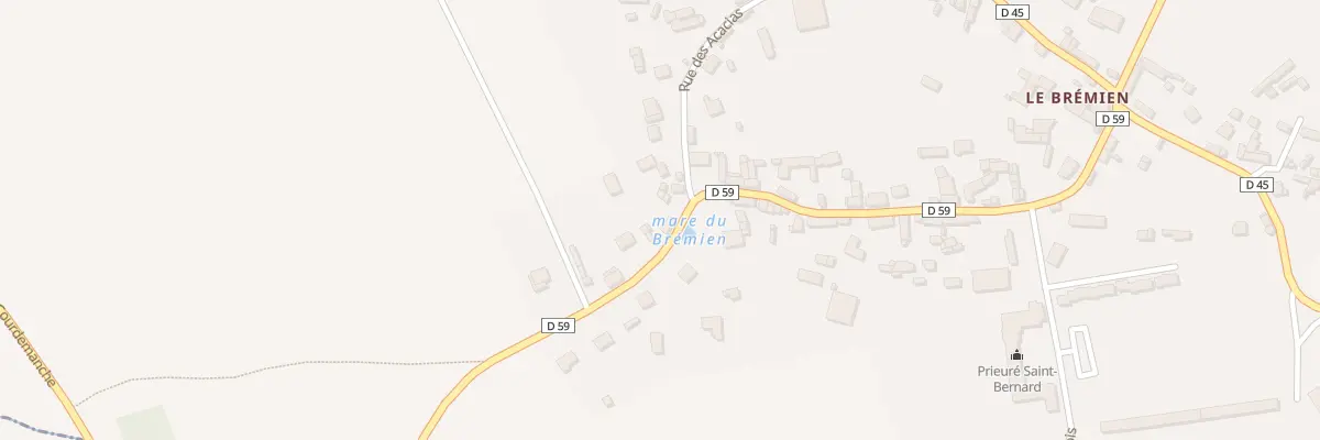 Plan du 32 Rue de la Liberation à Illiers-l’Évêque