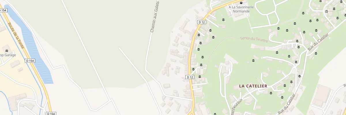 Plan du 5485 Rue d’Haussez à Saint-Saëns