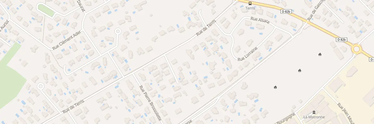 Plan du 11 Rue de Terris à Plaisance-du-Touch