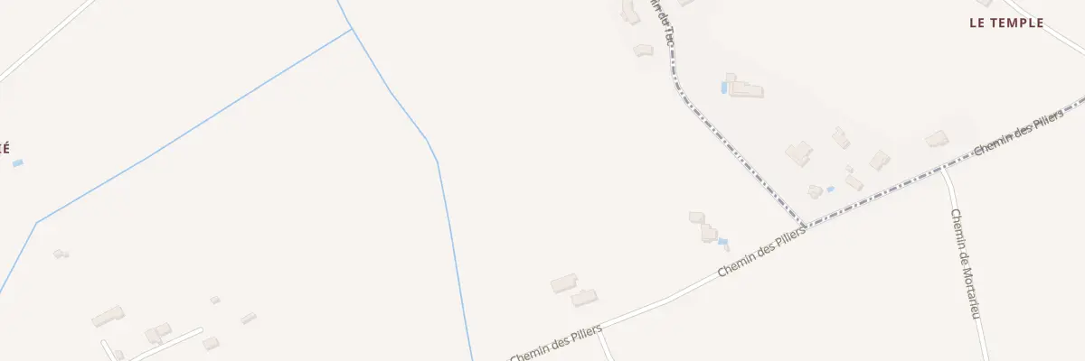 Plan du 1357 Che des Pilliers à Lacourt-Saint-Pierre