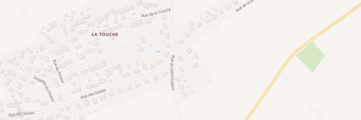 Plan du 81 Rue de Saint Sulpice à Fossé