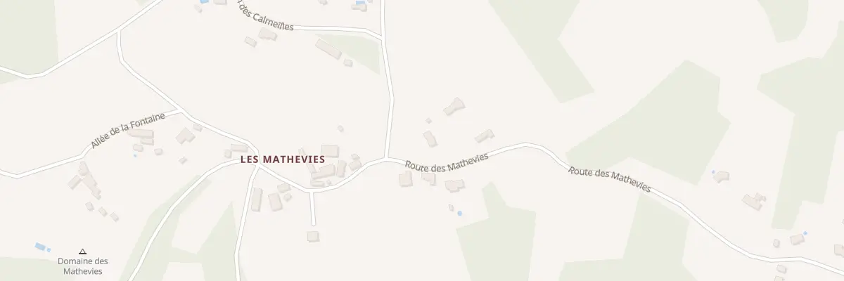 Plan du 584 Rte des Mathevies à Sainte-Nathalène