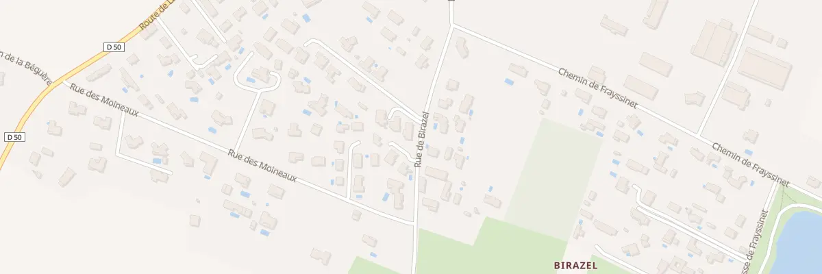 Plan du 28 Rue de Birazel à Plaisance-du-Touch