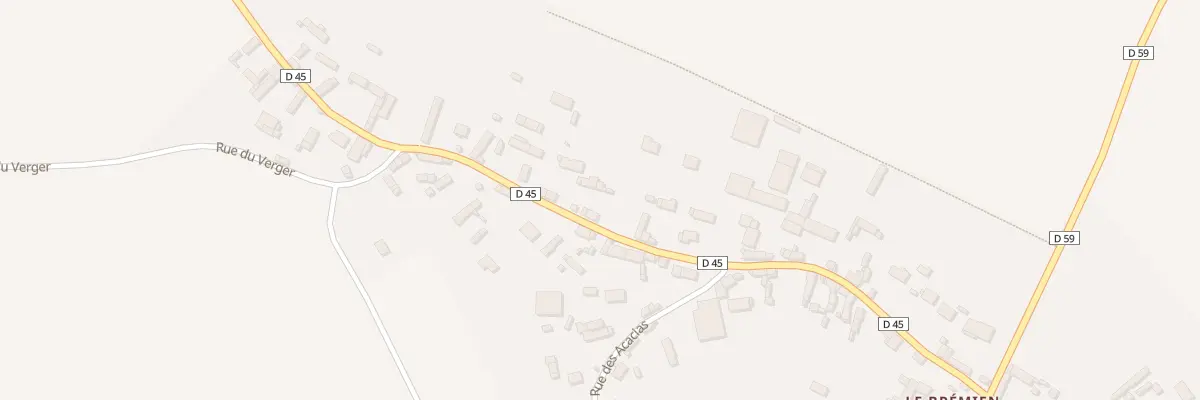 Plan du 25 Rue des Cedres à Illiers-l’Évêque