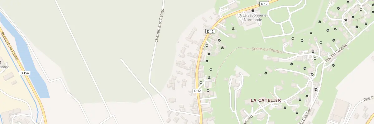 Plan du 43 Rue d’Haussez à Saint-Saëns