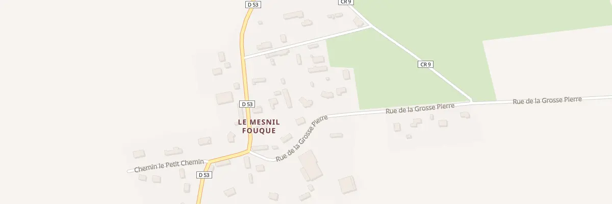 Plan du 695B Le Mesnil Fouque à Fresne-le-Plan