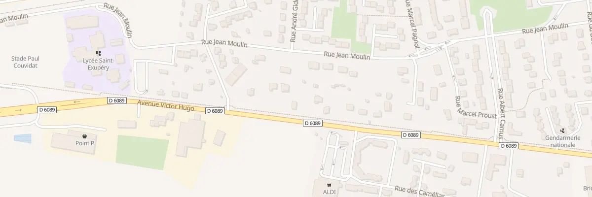 Plan du 114 Av Victor Hugo à Terrasson-Lavilledieu