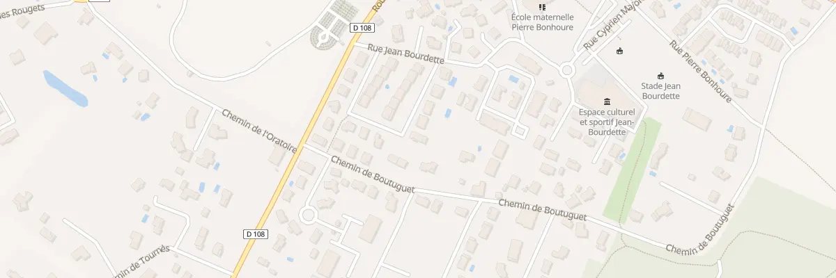 Plan du 5 Rue La Garenne à Montbeton
