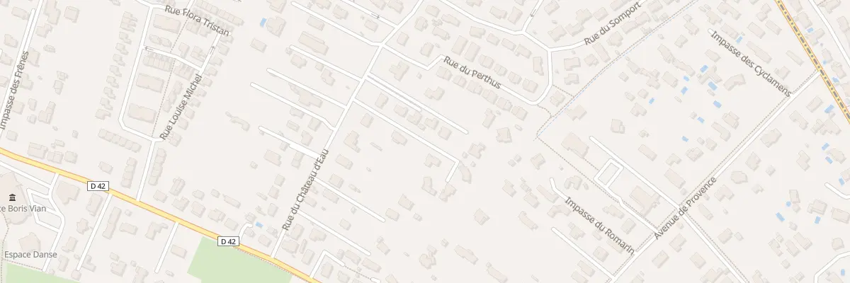 Plan du 22T Rue du Château d’Eau à La Salvetat-Saint-Gilles