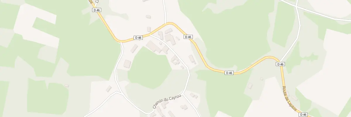 Plan du 98 Chem de Cascavel à Montgesty