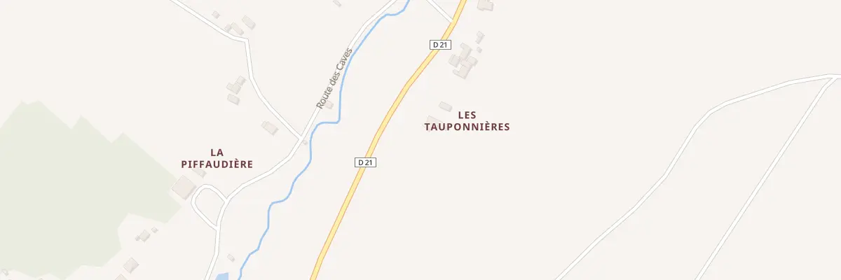 Plan du 212 Les Tauponnieres à Sainte-Anne