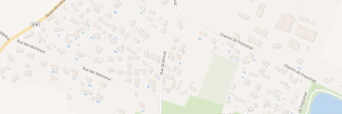 Plan du 17 Rue de Birazel à Plaisance-du-Touch