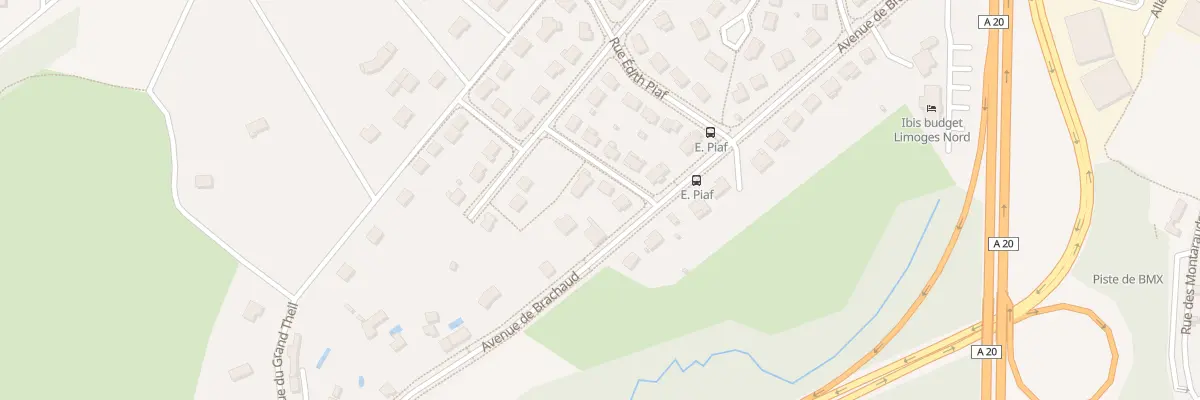 Plan du 3 Rue Raymond Soupleix à Limoges