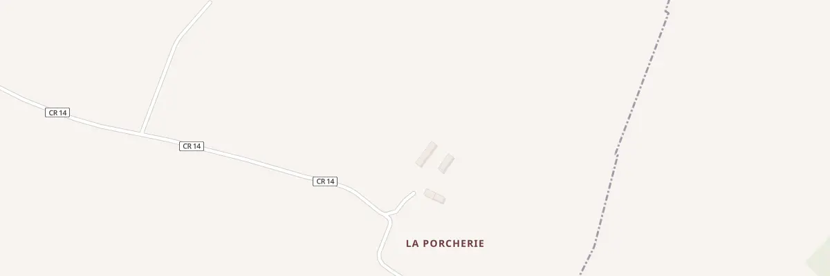 Plan du 4 La Porcherie à Villedômain