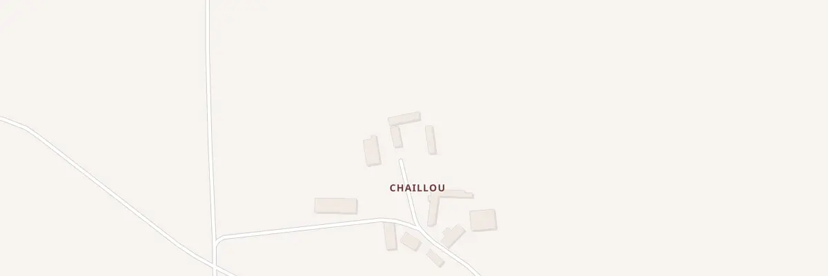 Plan du 3 Rte de Chaillou à Boisseau
