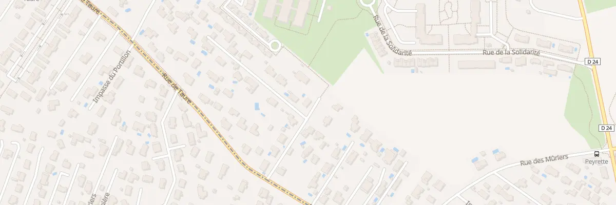 Plan du 30 Rue de Taure à Plaisance-du-Touch