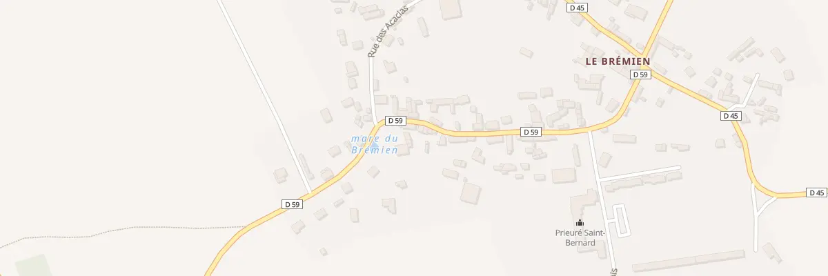 Plan du 21 Rue de la Liberation à Illiers-l’Évêque