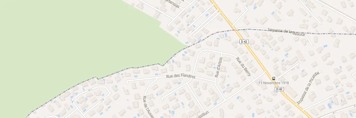 Plan du 10 Rue des Flandres à Plaisance-du-Touch