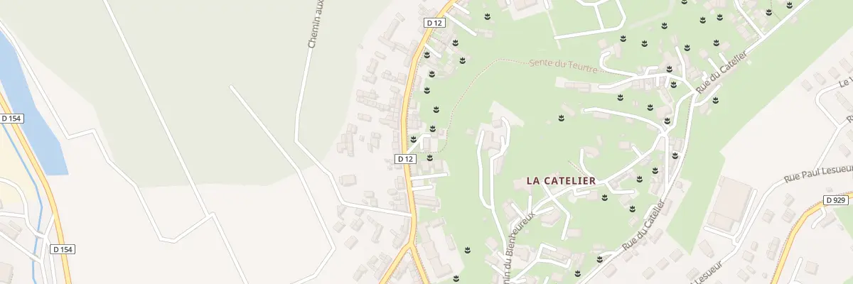 Plan du 12 Rue d’Haussez à Saint-Saëns