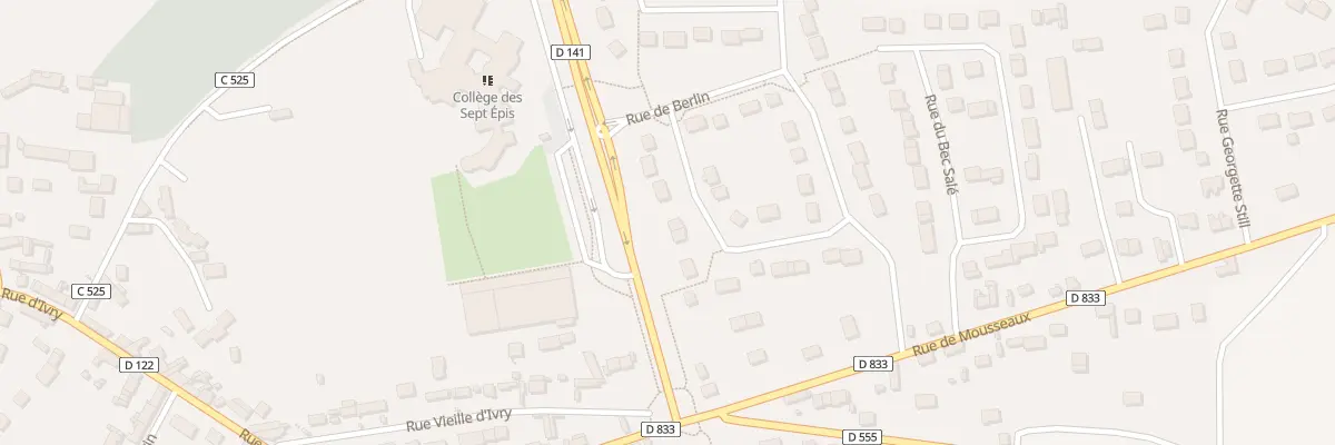 Plan du 19 Rue de Madrid à Saint-André-de-l’Eure