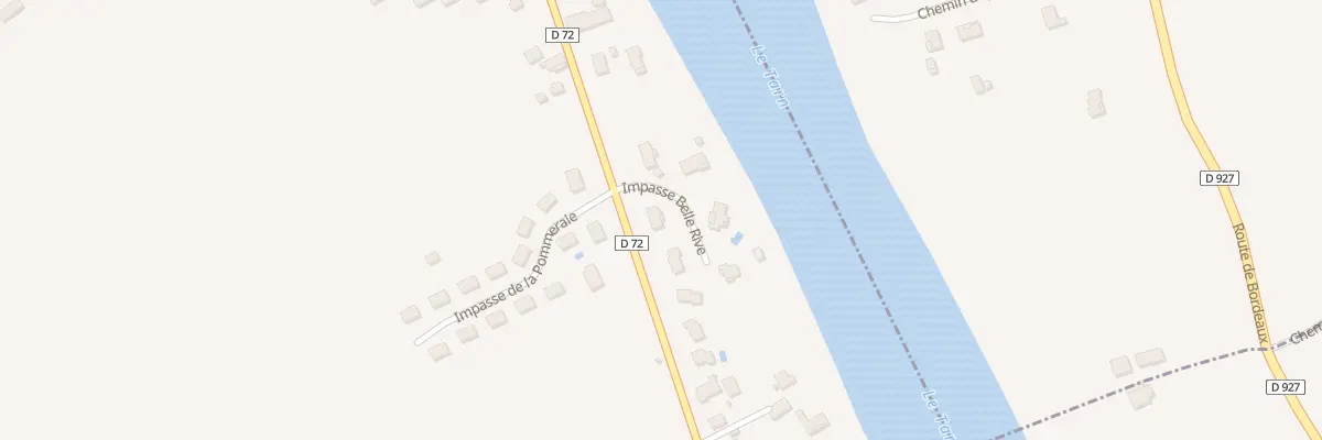 Plan du 2 Imp Belle Rive à Albefeuille-Lagarde