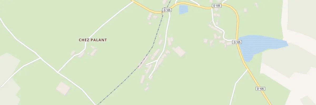 Plan du 4 Les Plaignes à Cromac