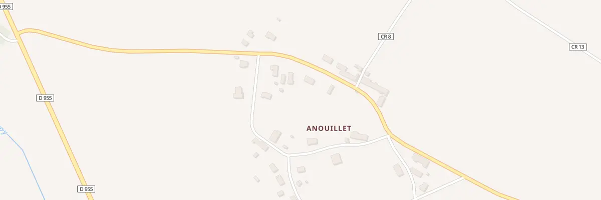 Plan du 3 Anouillet à Marboué