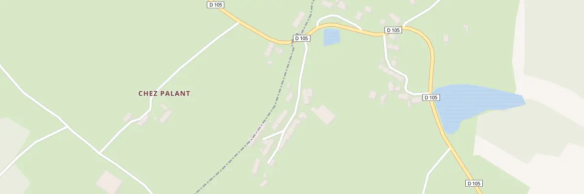 Plan du 3 Les Plaignes à Cromac