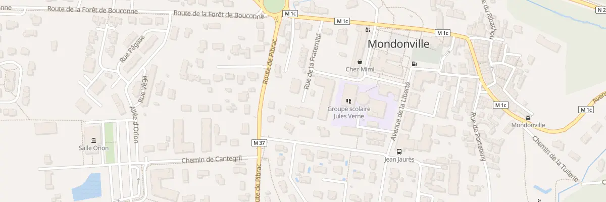 Plan du 10 Rue de la Fraternité à Mondonville