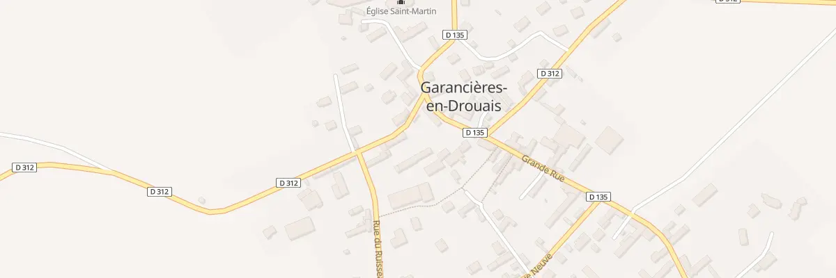 Plan du 1 Rue du Château d’Eau à Garancières-en-Drouais