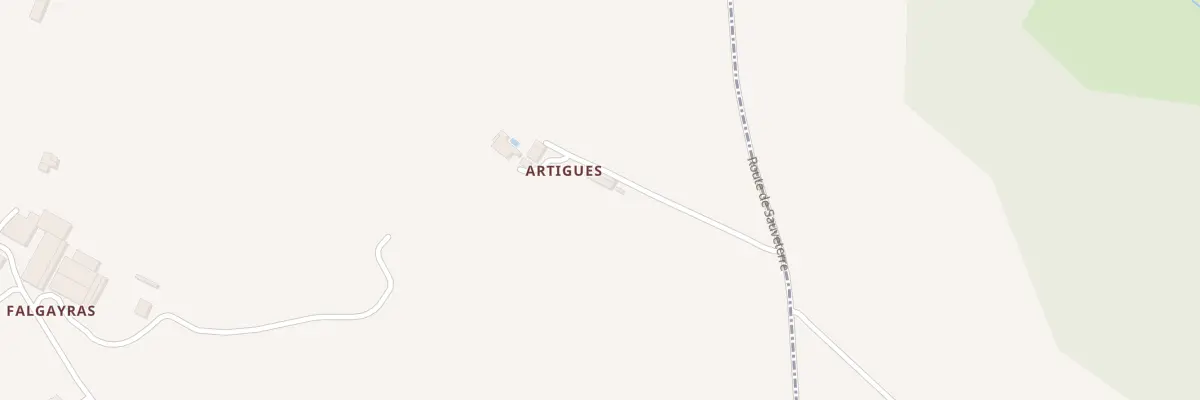 Plan du 5002 Artigues à Vazerac