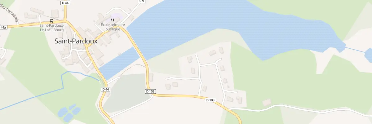 Plan du 16 Lot de l’Étang à Saint-Pardoux-le-Lac